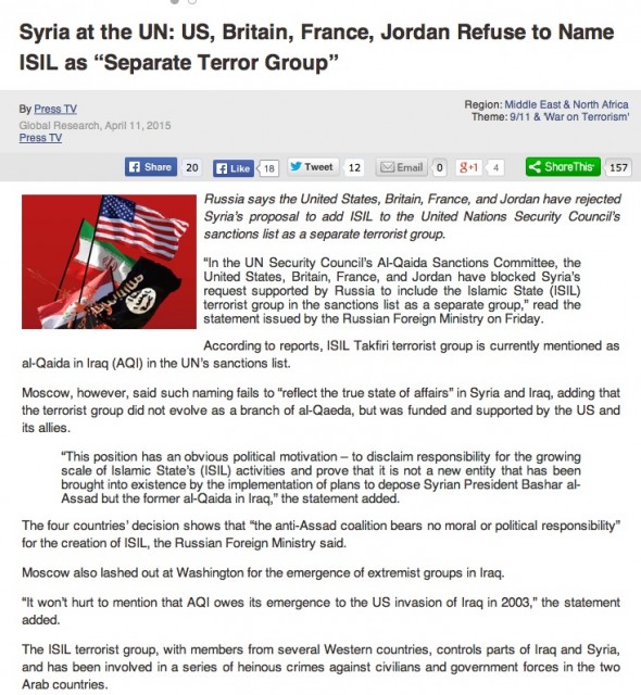 US, Britain, France, Jordan refuse to name ISIS as _terror group_