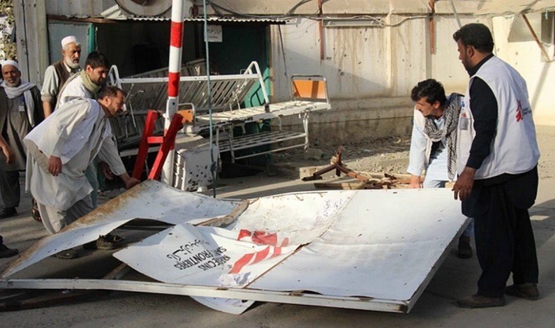 US tank enters ruined Afghan hospital putting ‘war crime’ evidence at risk US tank enters ruined Afghan hospital putting ‘war crime’ evidence at risk