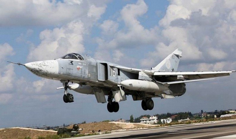 Russian airstrikes forcing IS militants out of Aleppo province Russian airstrikes forcing IS militants out of Aleppo province