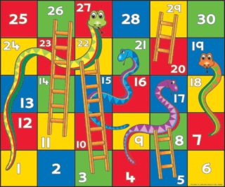 Frisk snakes and ladders