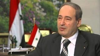 Syrian Deputy Foreign Minister Faisal Miqdad