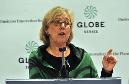 Canadian Green Party Leader Elizabeth May