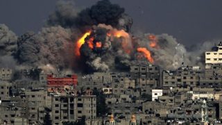 Israel's 2014 military attack on Gaza civilians