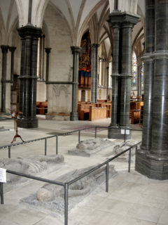 Effigies in London's Temple Church of the Templars