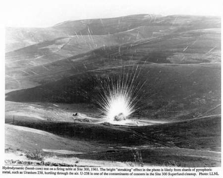 Detonation Firing Pad - Livermore California