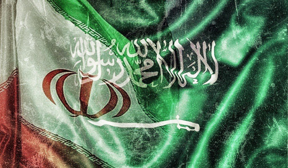 Iran-and-Saudi-Arabia-flags