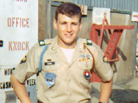 Chuck Hagel as a young man in Vietnam. Little could he see what was in store for him