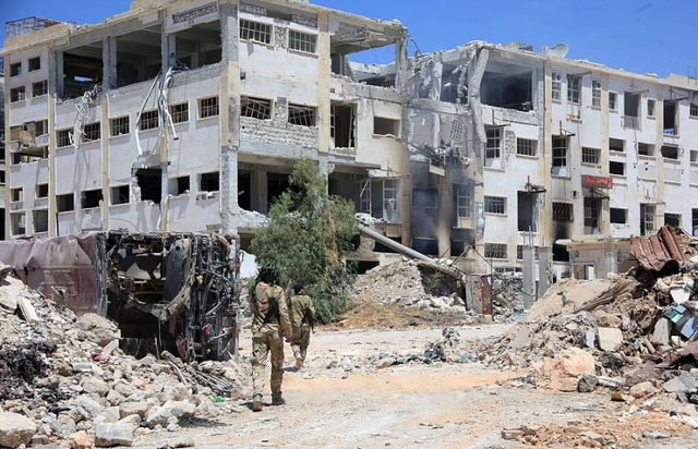 Aleppo is a destroyed city