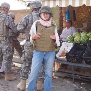 Jane broughther own flak jacket w