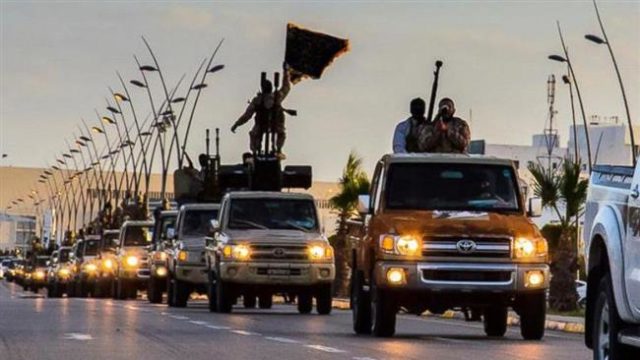 None of the Western so-called "anti-terrorism" orgs have ever explained where all of Daesh's brand new traceable Toyota trucks came from