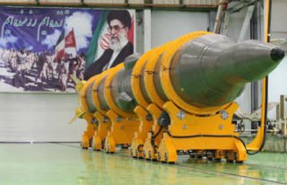 Iran did have 2000 medium range missiles which the Chinese had helped make accurate to 50 feet.