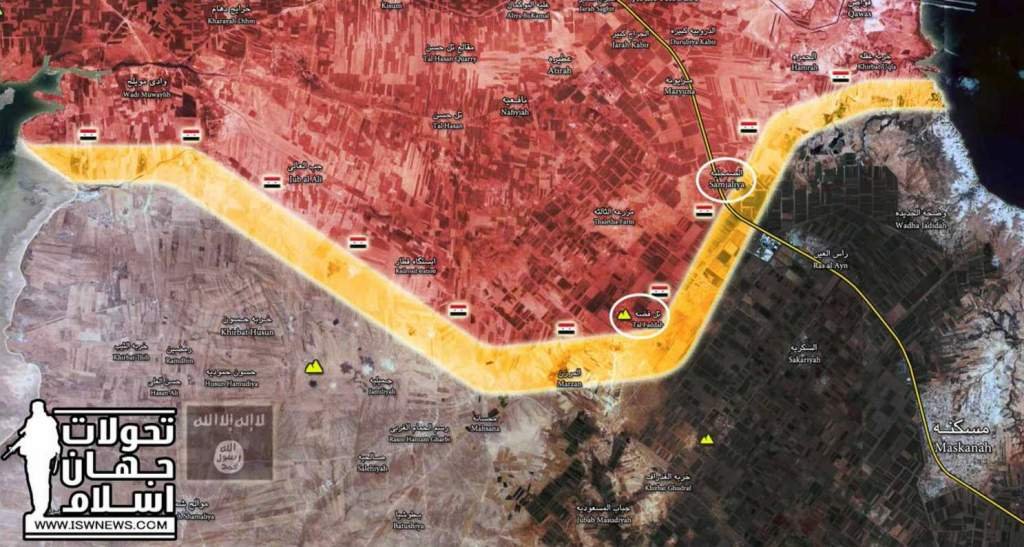 SAA advance to flank Maskanah on west side_05-22-17