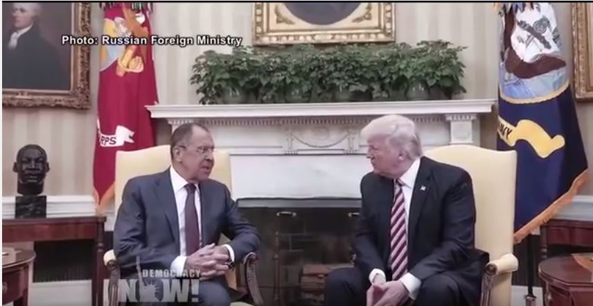 Trump Lavrov photo courtesy of Russian Foreign Ministry