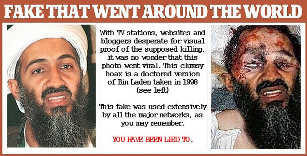 Fake bin laden