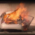 Twin Peaks file photo car burn