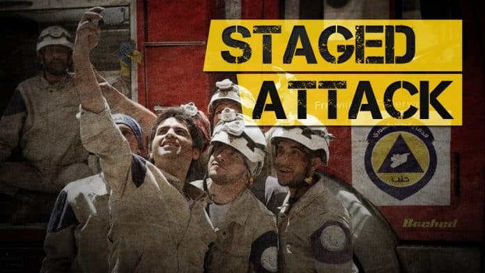 Staged attack