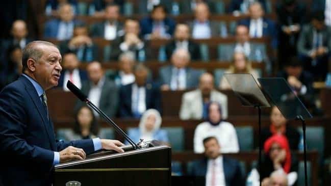 Erdogan speech