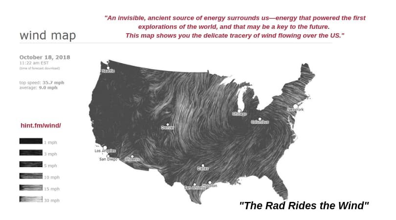 Million A Week Club -YRTW 40 - WIND MAP