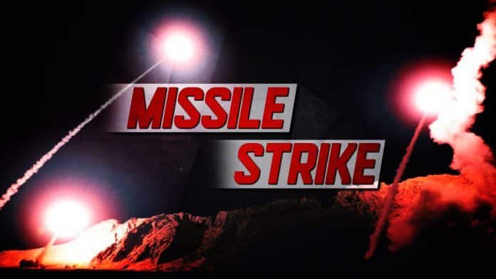 Missile strike
