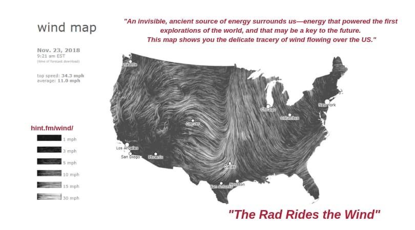 Million A Week Club - YRTW 45 - Wind Map