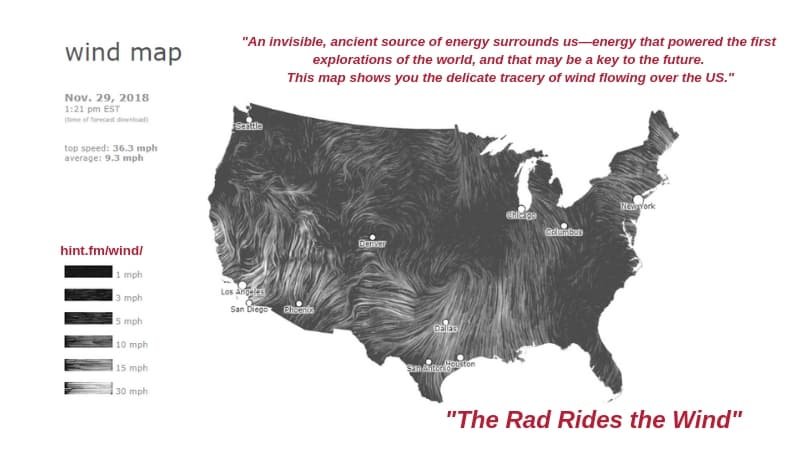 Million A Week Club - YRTW 46 - Plus More Cities - WIND MAP