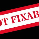 NOT FIXABLE –