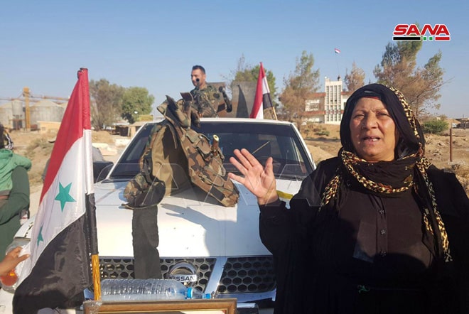 Syrian Arab Army pick-up