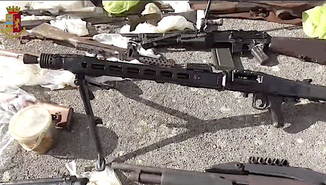Too Many Machine-Guns and Bombs in Italian Farm! Police seized Suspect, Biggest War Arsenal – Veterans Today | Military Foreign Affairs Policy Journal for Clandestine Services - Vimarsana News