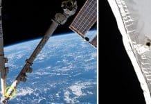 Space Junk Damages International Space Station