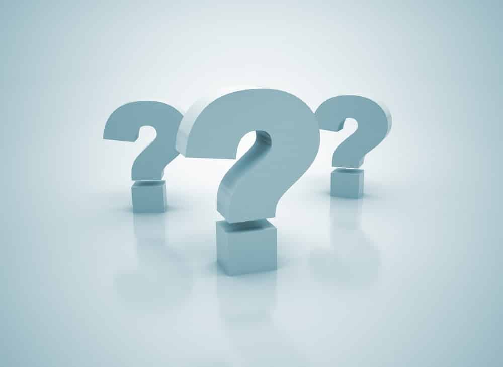Question marks