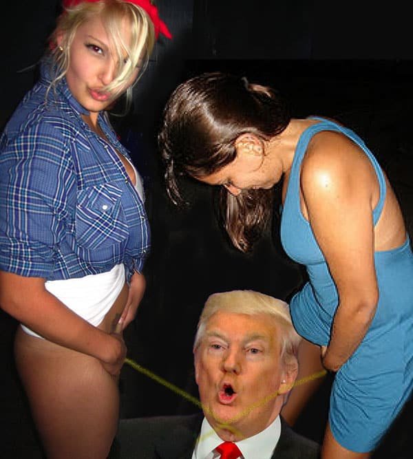 Trump Pissing