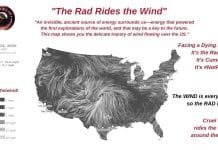 GAMMA RADIATION IN AMERICA - WIND MAP - 2020-4